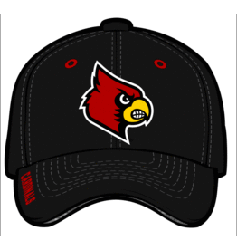 New Era Men's Louisville Cardinals Cardinal Red Cheer Knit Pom Beanie