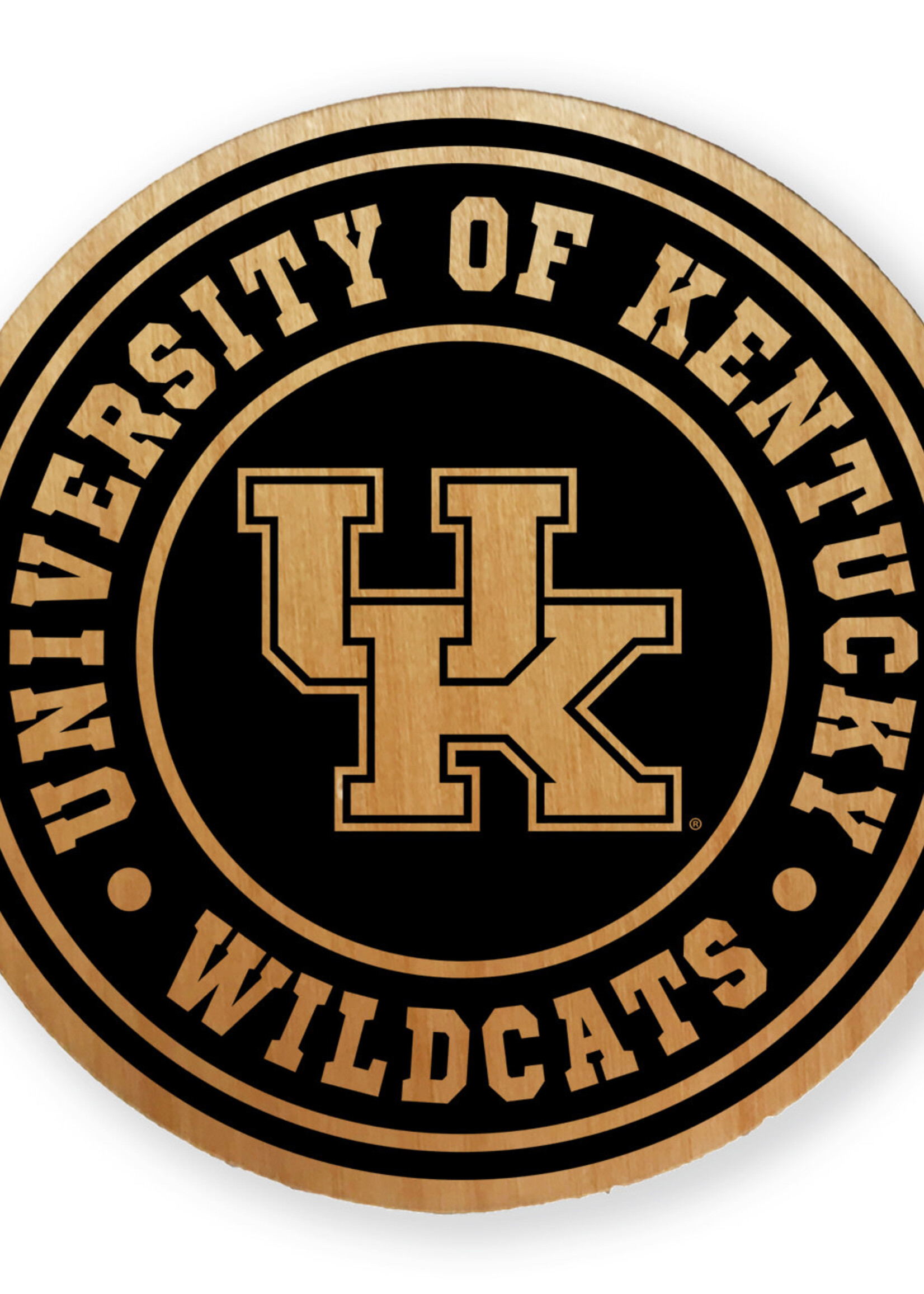 COASTER SET, HICKORY, ROUND, UK