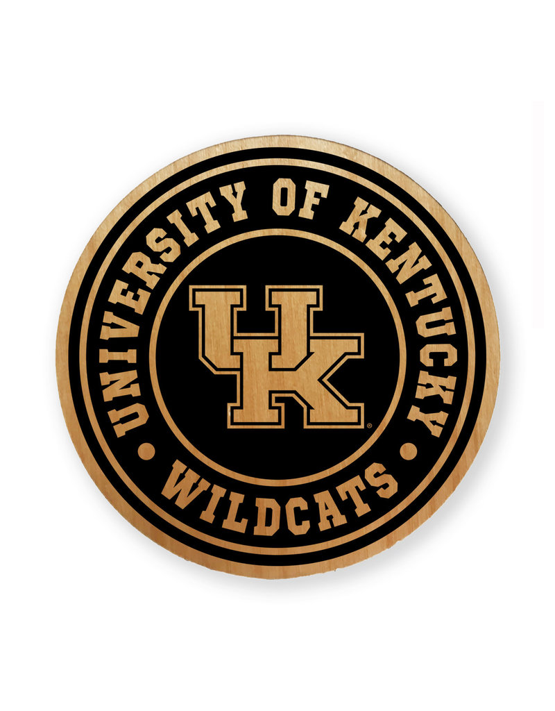 COASTER SET, HICKORY, ROUND, UK