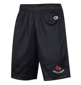 Champion Products SHORT, YOUTH, MESH,22, BLK, UL