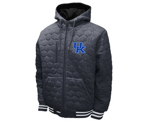 JACKET, HOODED, HONEYCOMB, CHAR, UK - JD Becker's UK & UofL Superstore