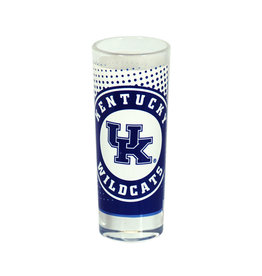 SHOT GLASS, TALL, DOT PATTERN, UK