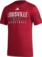Adidas Sports Licensed TEE, SS, ADIDAS, PREGAME, CARDINALS, RED, UL