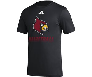 TEE, SS, ADIDAS, CARDINAL DRIP, BLACK, UL - JD Becker's UK & UofL