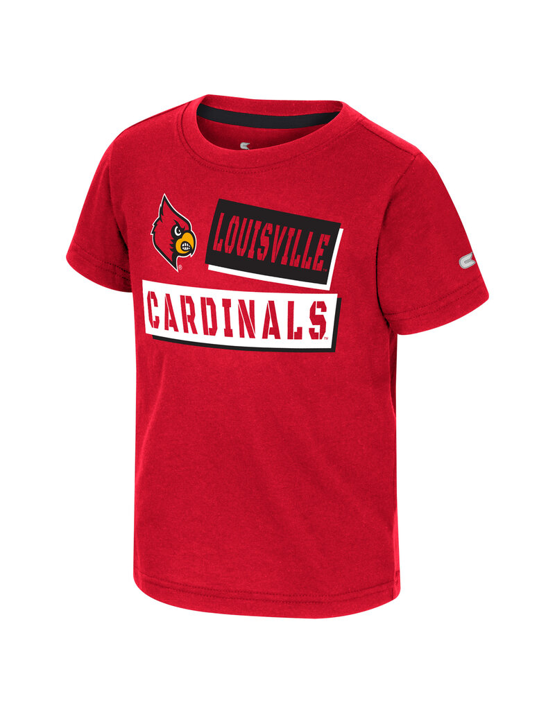 Colosseum Athletics TEE, TODDLER, SS, NO VACANCY, RED, UL
