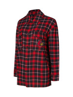 Concept Sports SHIRT, LADIES, NIGHT TIME, ARCTIC, RED/BLK, UL