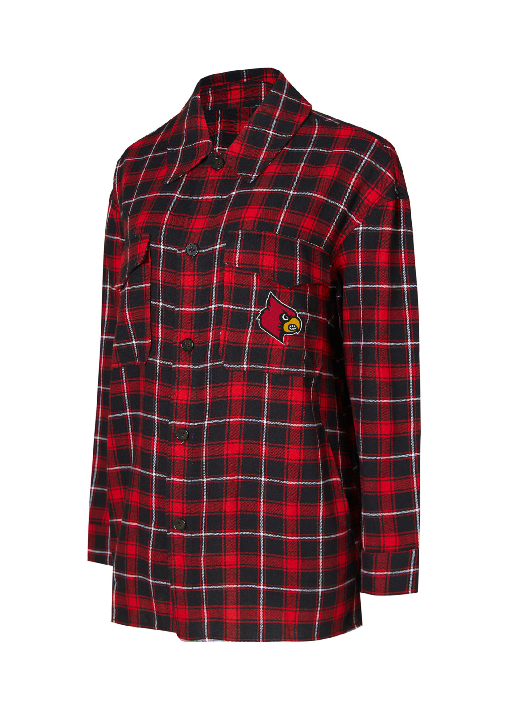 Concept Sports SHIRT, LADIES, NIGHT TIME, ARCTIC, RED/BLK, UL