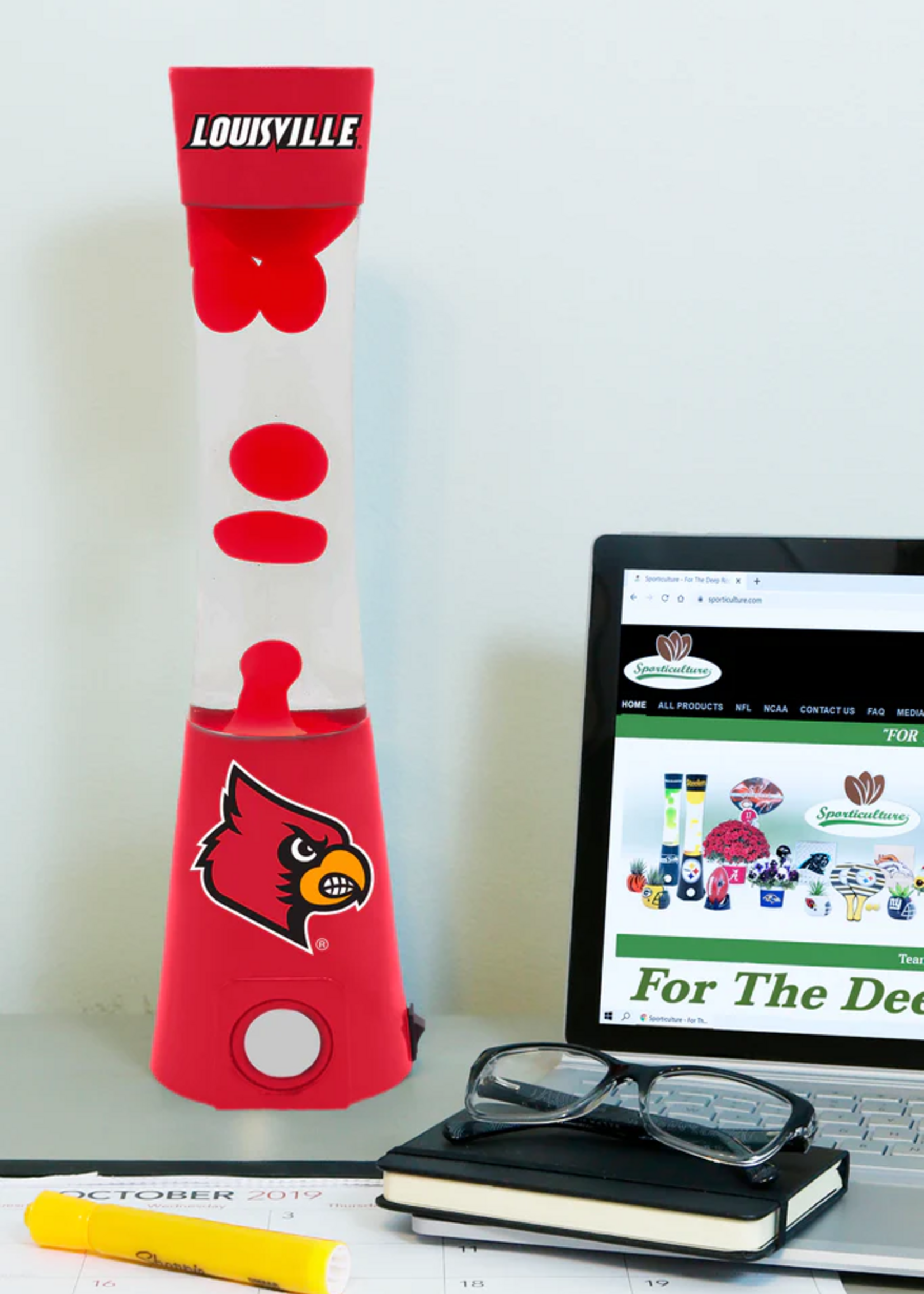 SPORTICULTURE MAGMA LAMP w/Blue Tooth Speaker, UL