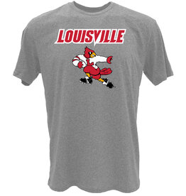 University of Louisville Women's Short Sleeve T-Shirt | League | Ash Grey | Small