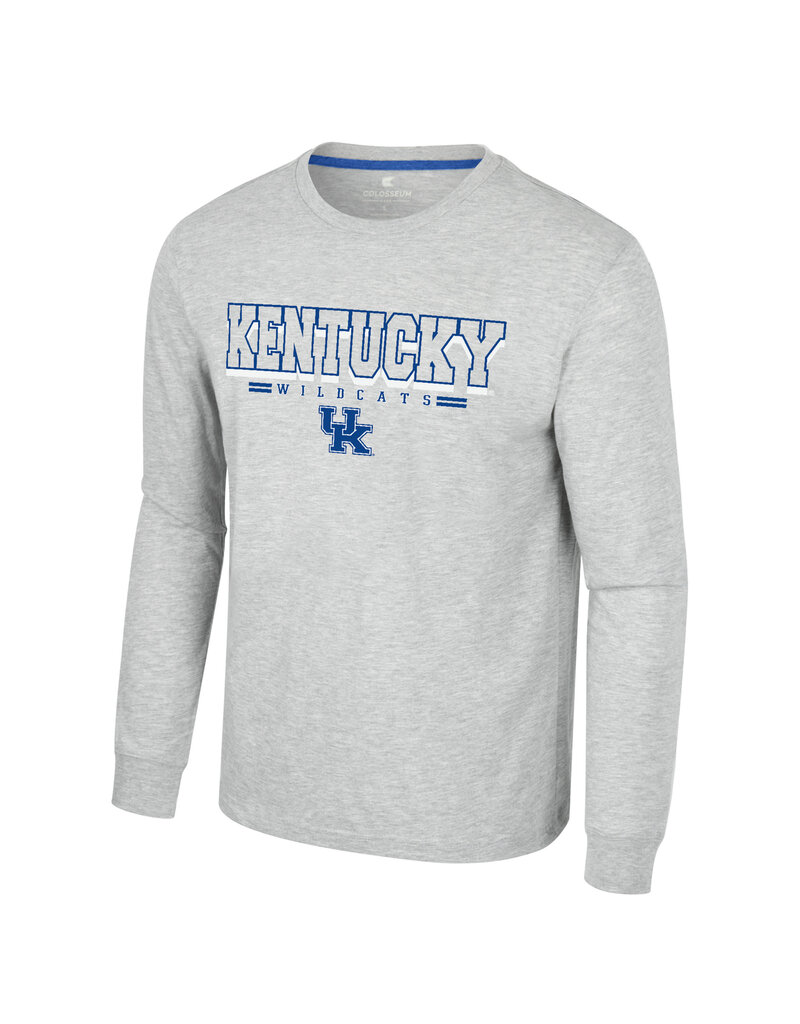 Colosseum Athletics TEE, LS, HASTA LA VISTA, GREY, UK