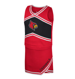 Louisville Cardinals Golf Pullover Vest Red L NCAA Collisium