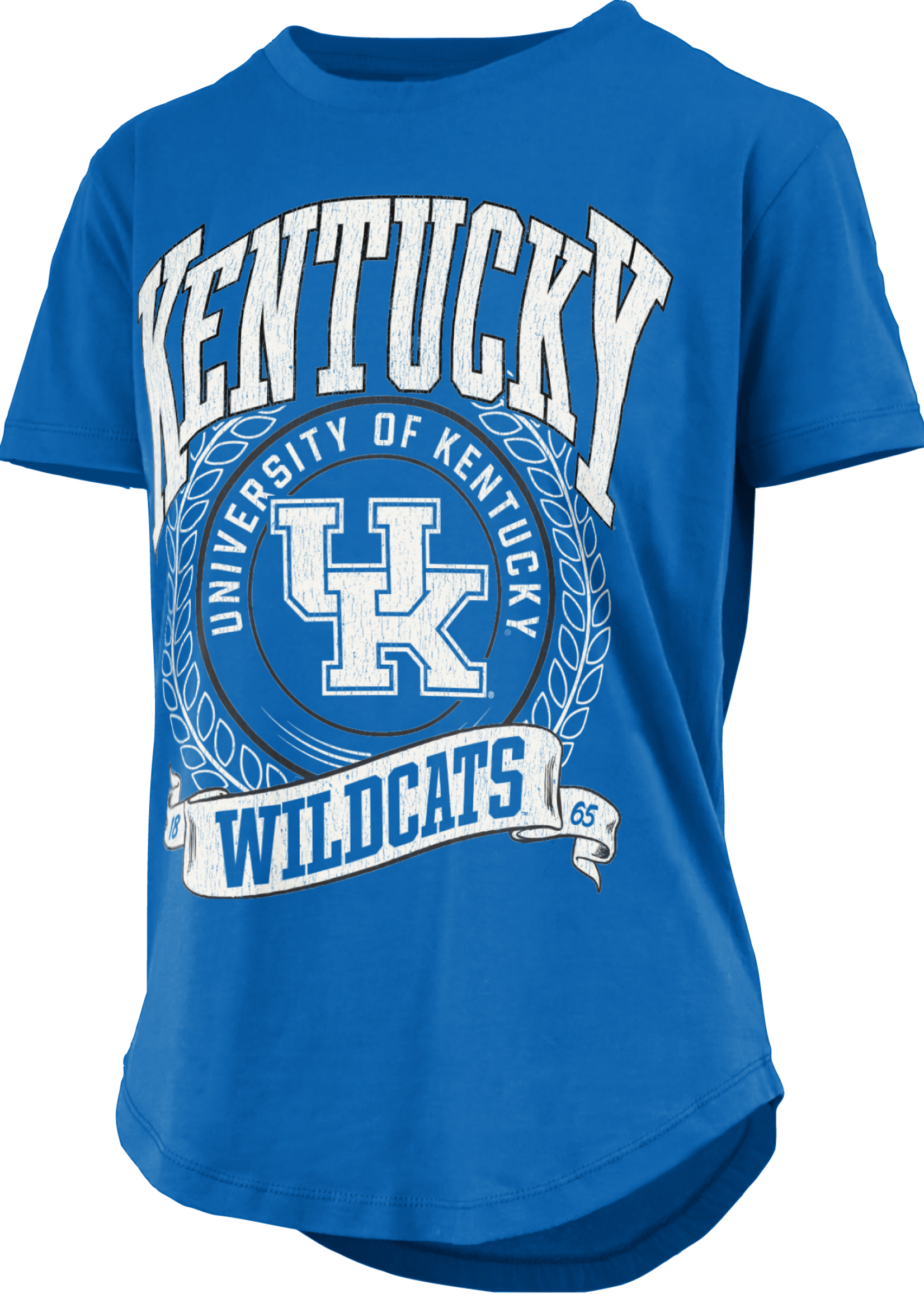 Pressbox TEE,SS, LADIES, ROUNDED, KINGFISHER, ROY,UK