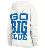 Pressbox HOODY,LADIES, HIGH TIDE, BIG BLOCK, WHITE, UK