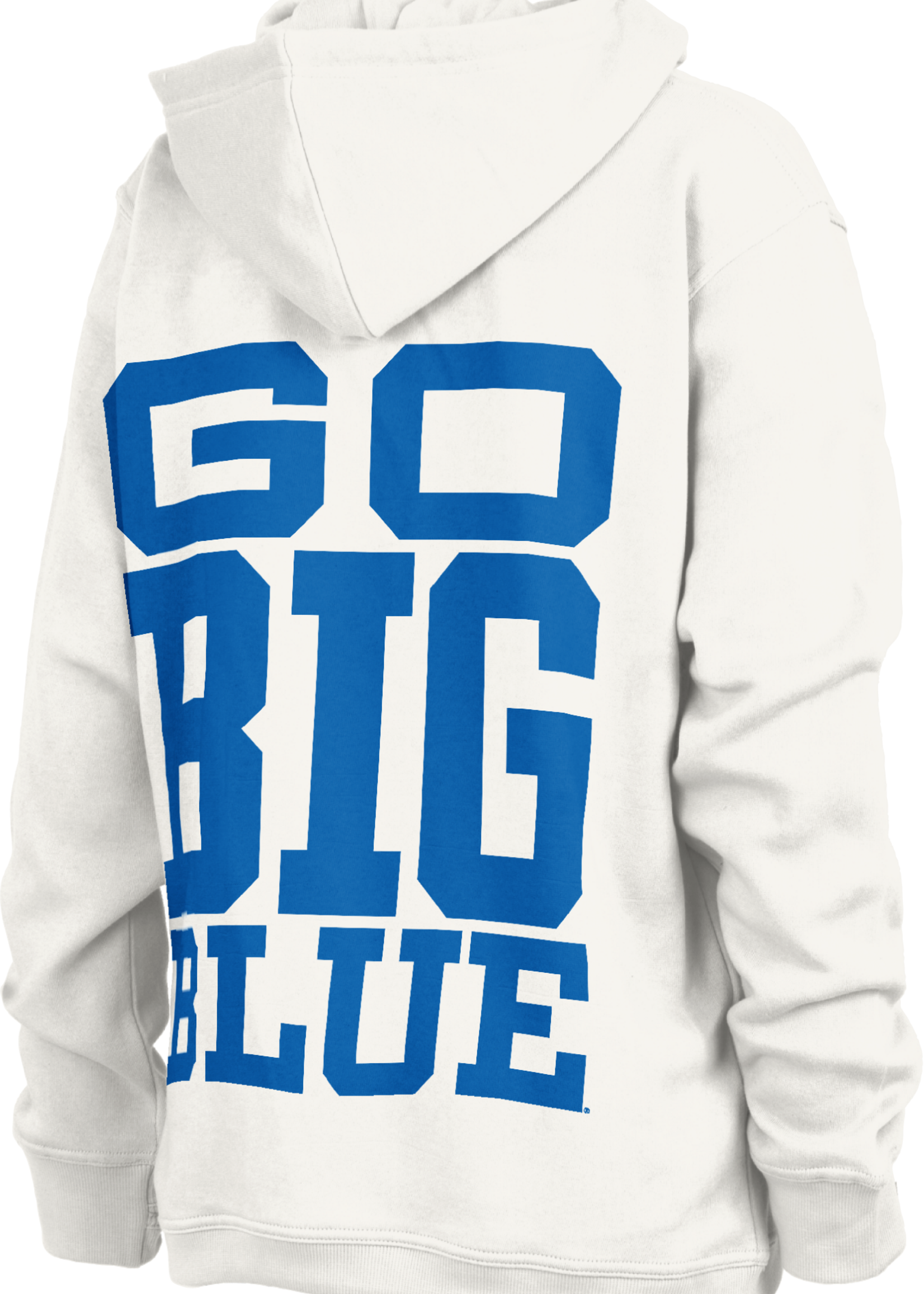 Pressbox HOODY,LADIES, HIGH TIDE, BIG BLOCK, WHITE, UK