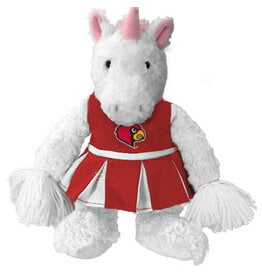 CUDDY BUDDY, UNICORN, W/CHEER DRESS, UL