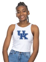 TANK, LADIES, CROP, WHITE, UK