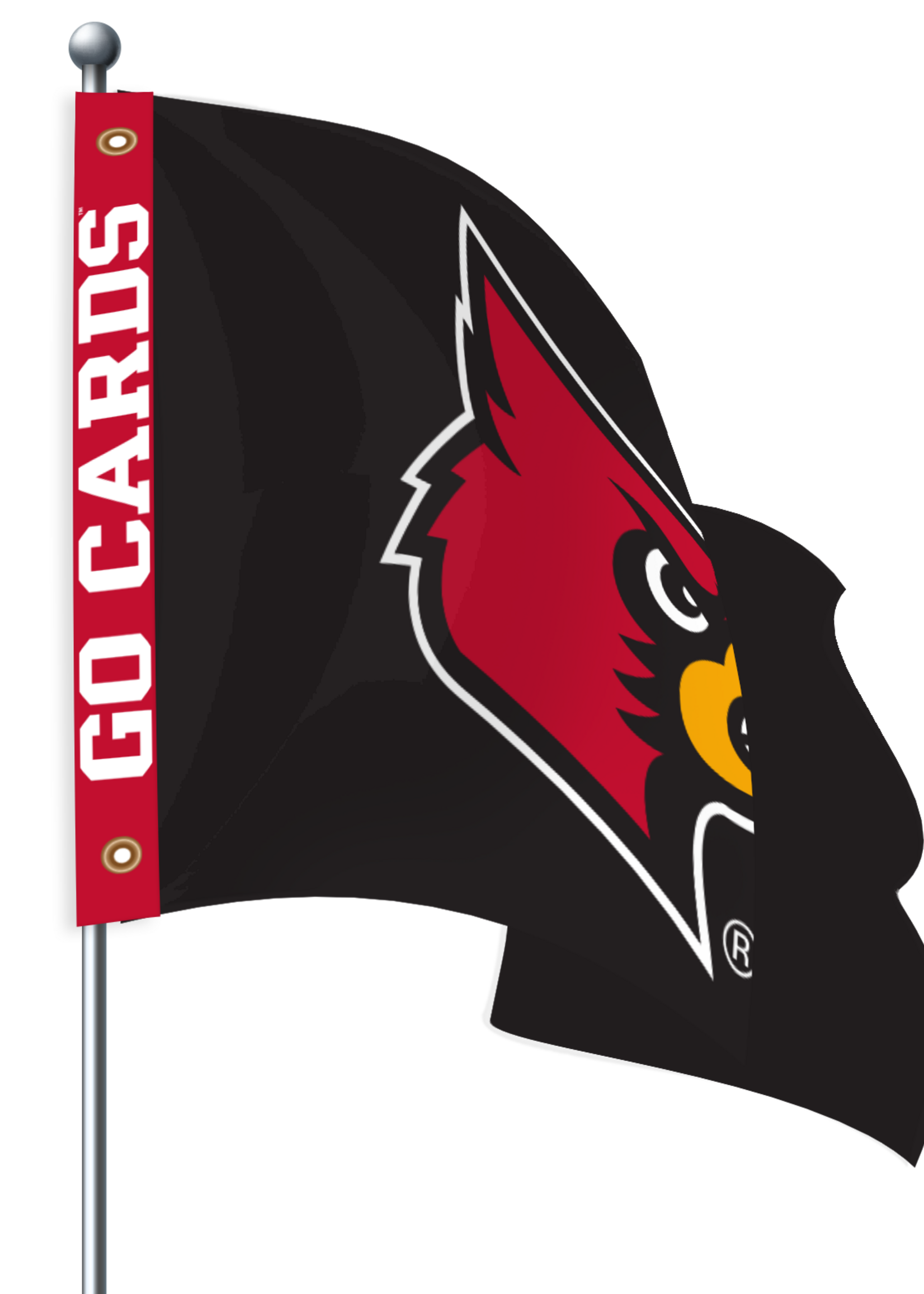 FLAG, 3x5, ULTRAWAVE, BLACK, UL