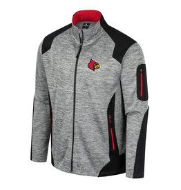 Full-Snap Red Satin University of Louisville Cardinals Jacket - Jackets  Masters
