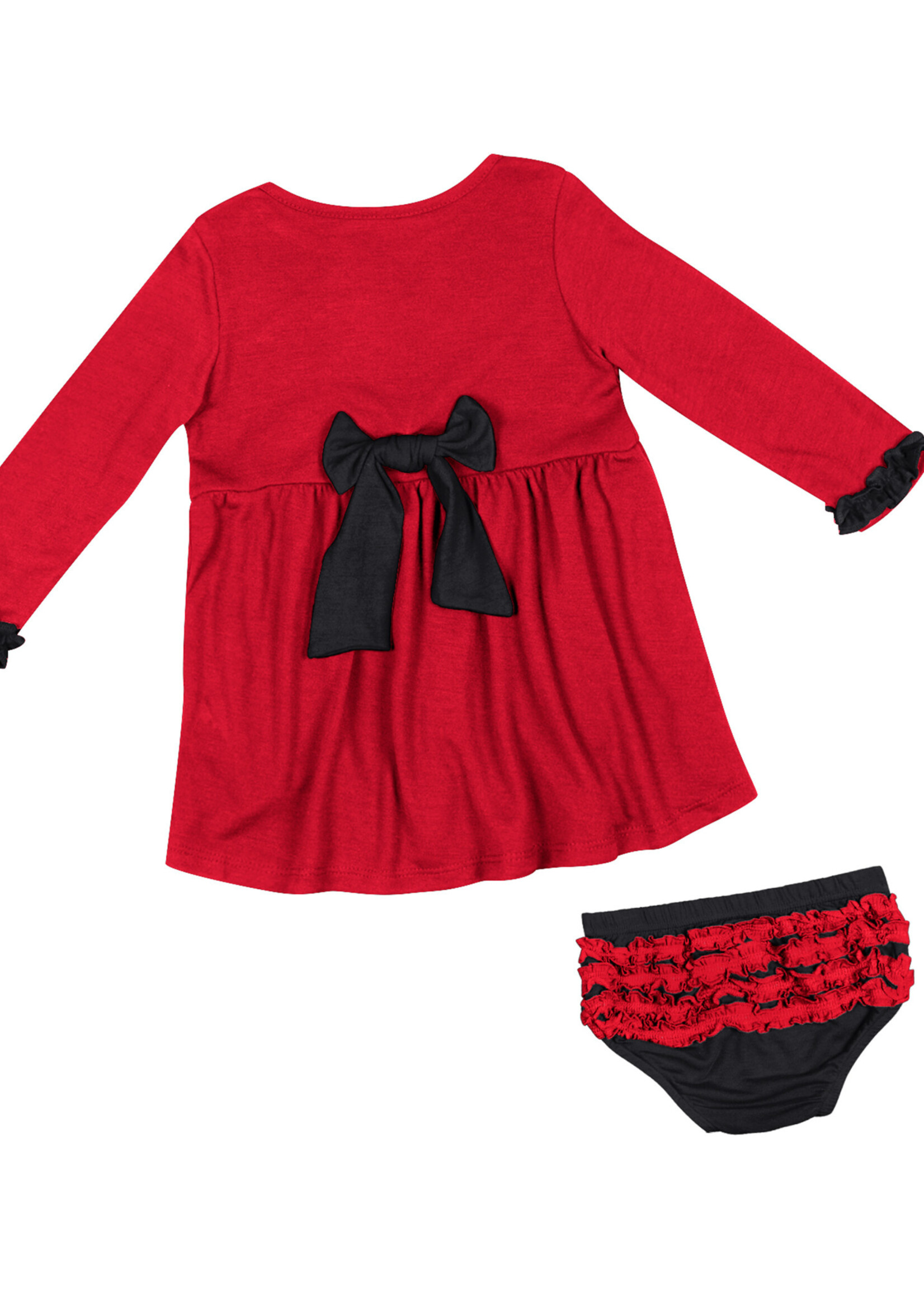 Colosseum Athletics DRESS, INFANT, MISS MULLINS, RED, UL