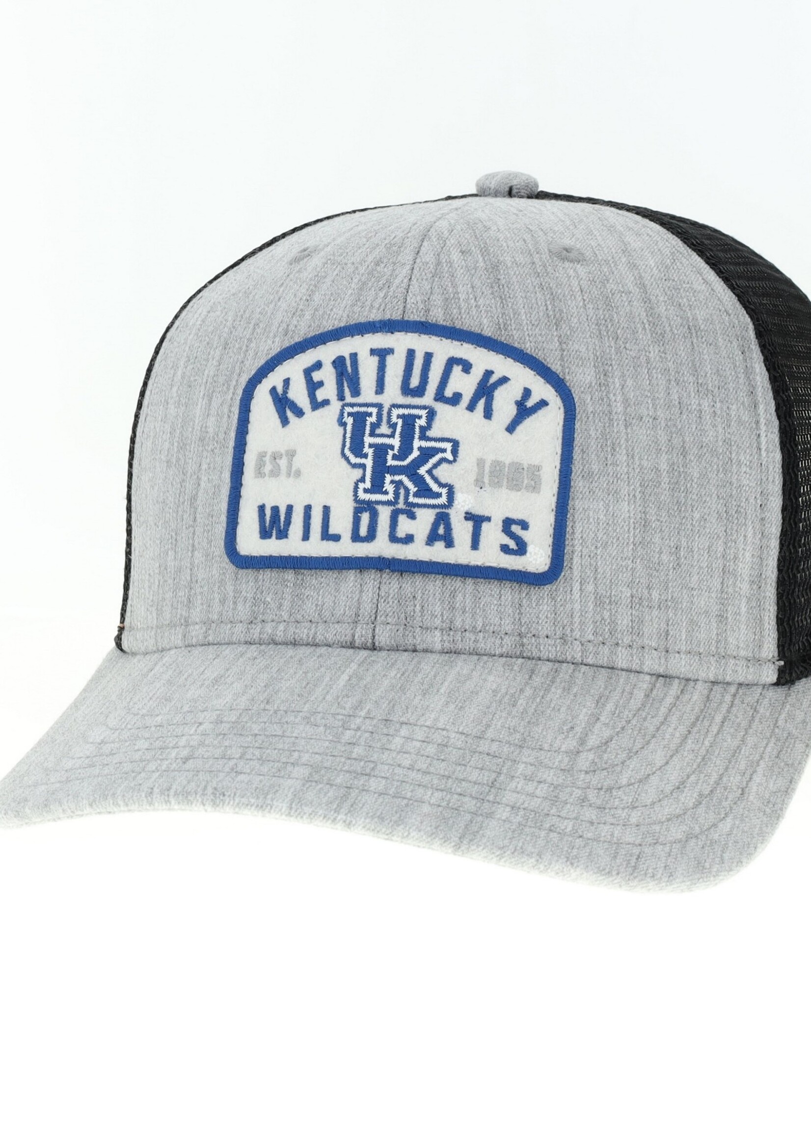 HAT, ADJ, MELANGE TRUCKER, BLK, UK