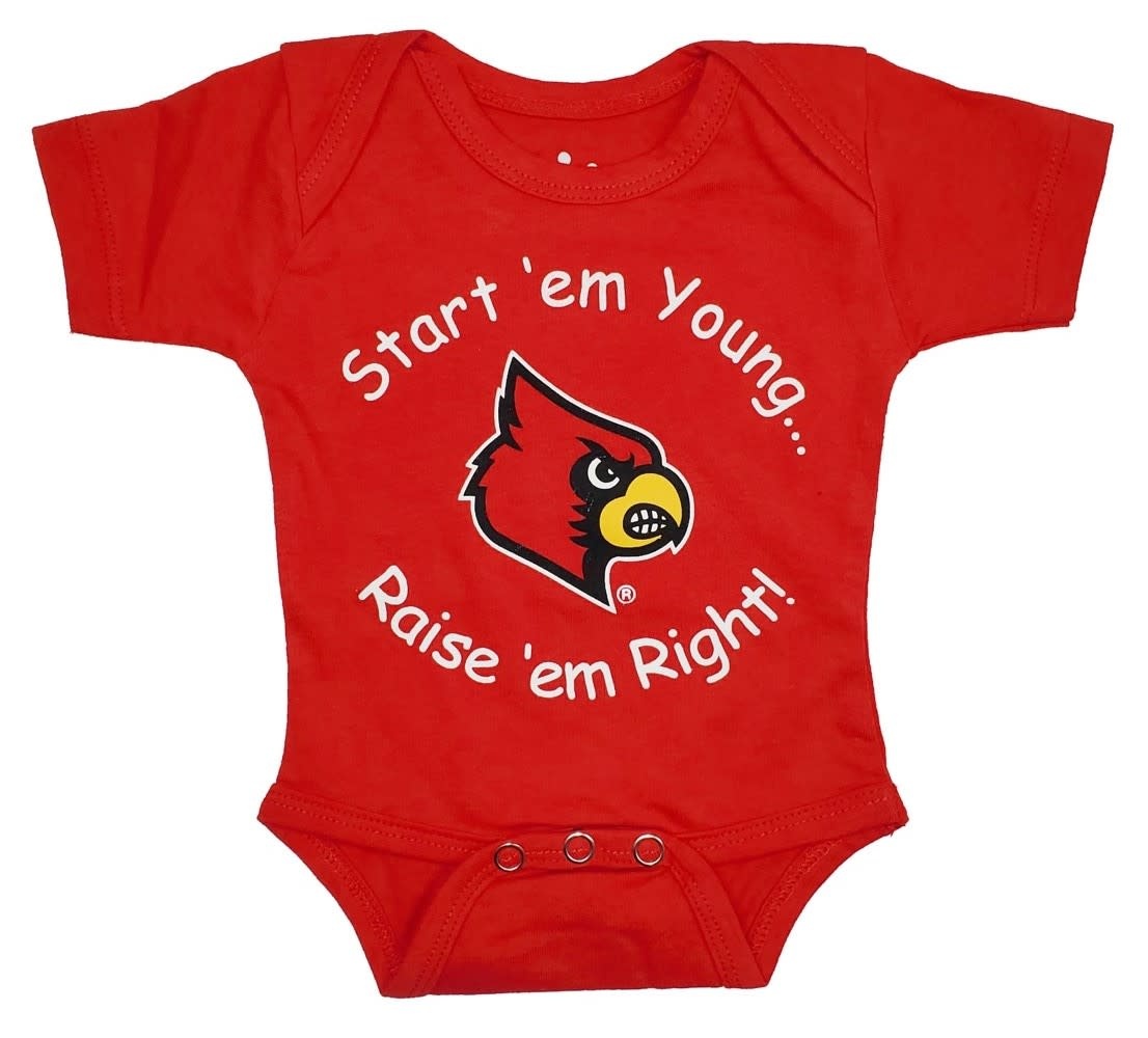  University of Louisville Cardinals Baby Bodysuit