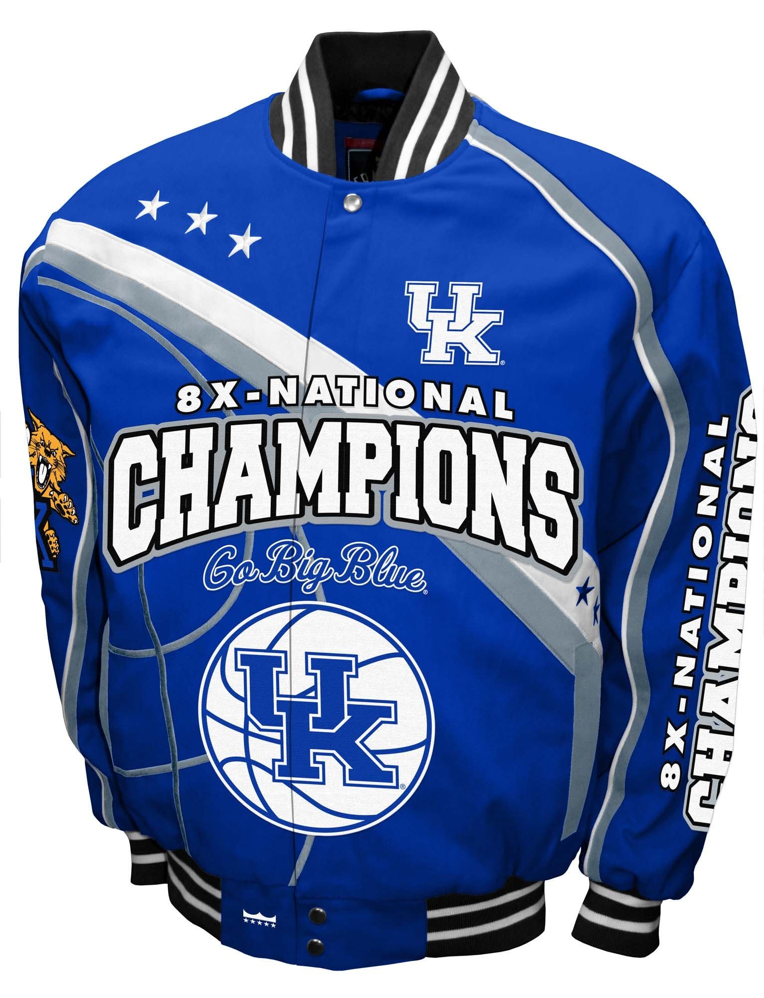 JACKET, TWILL, 8-TIME CHAMPS, ROYAL, UK - JD Becker's UK JACKET, TWILL, 8-TIME CHAMPS, ROYAL, UK - JD Becker's UK