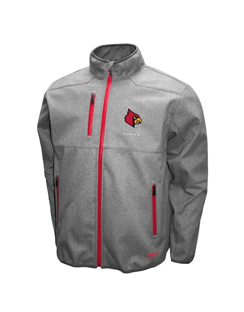 MTC Marketing JACKET, XTECH, SOFTSHELL, GRAY, UL