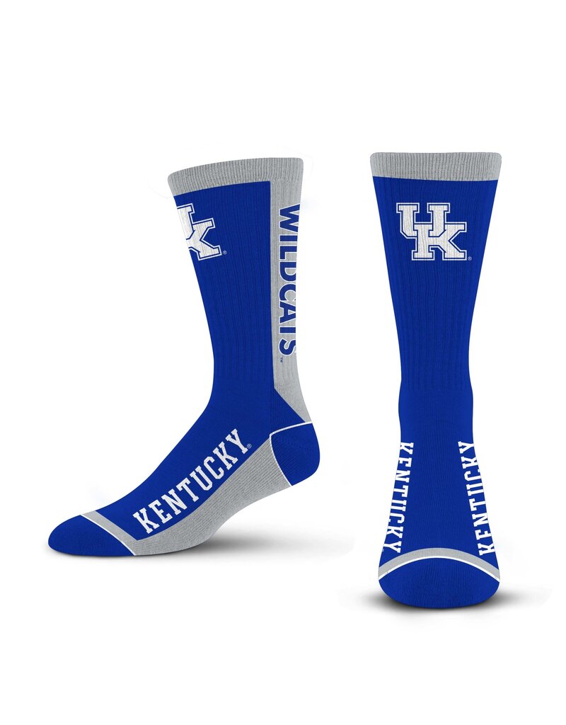 Bare Feet SOCKS, MVP, ROYAL/GRAY, 10-13, UK