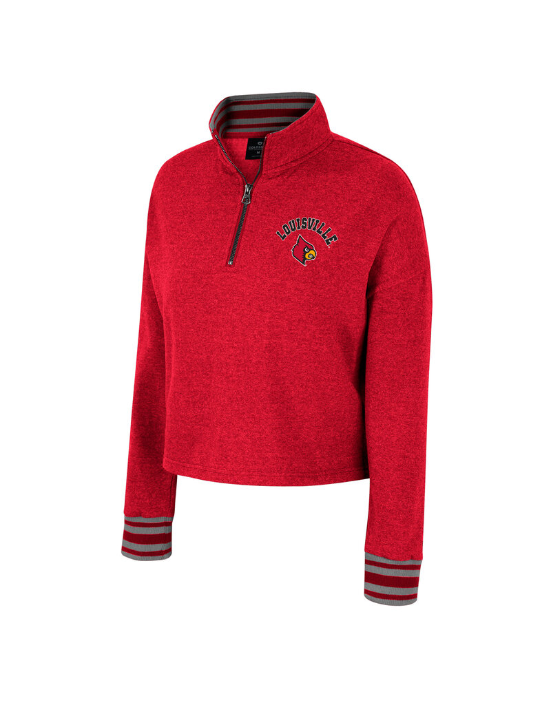 Colosseum Athletics PULLOVER, LADIES, ISN'T SHE LOVELY, RED, UL