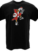 BLUE 84 TEE, SS, TRI, DUNKING BIRD, BLACK, UL