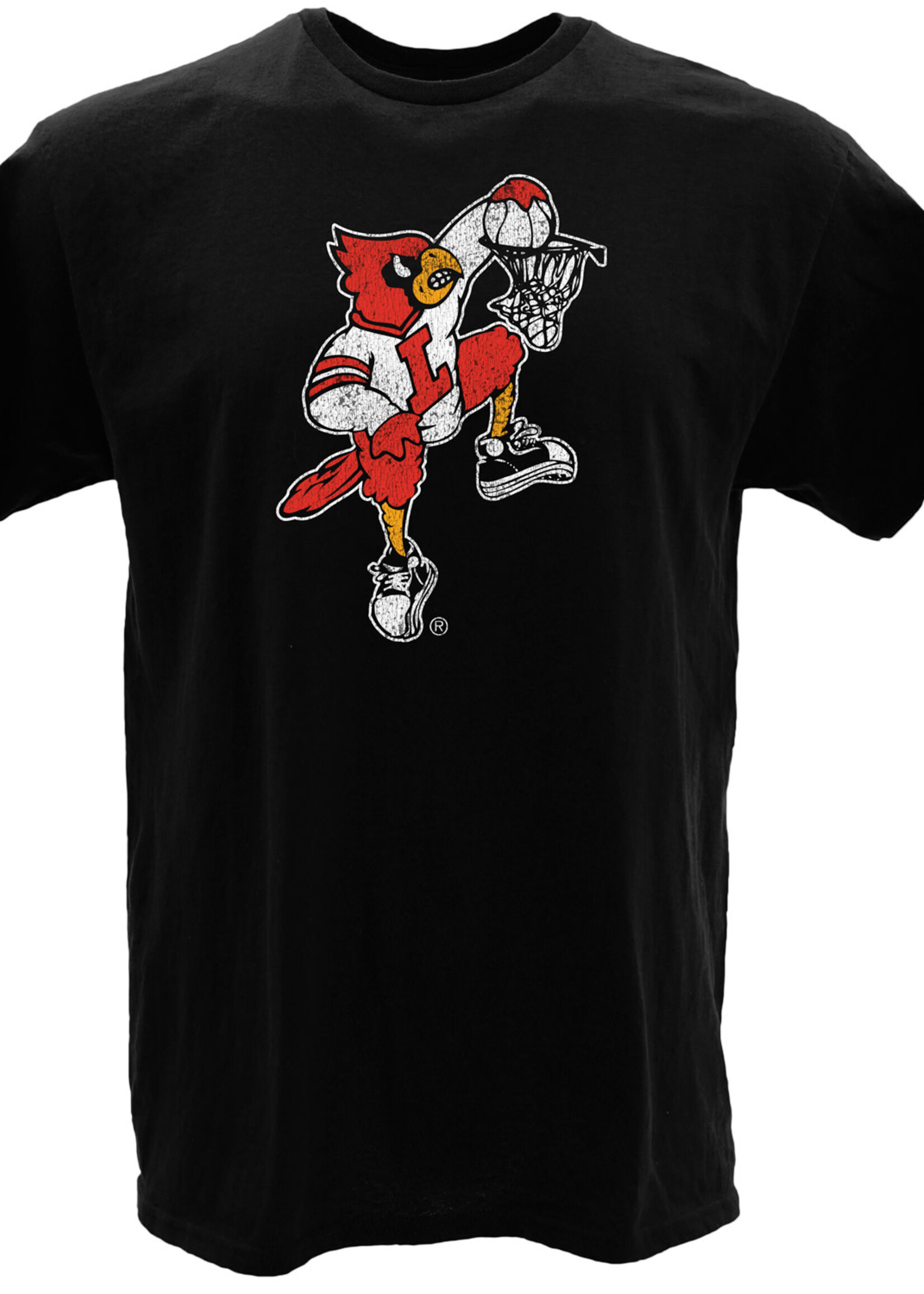 BLUE 84 TEE, SS, TRI, DUNKING BIRD, BLACK, UL