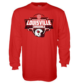 BLUE 84 TEE, LS, HOLIDAY BOWL, RED, UL