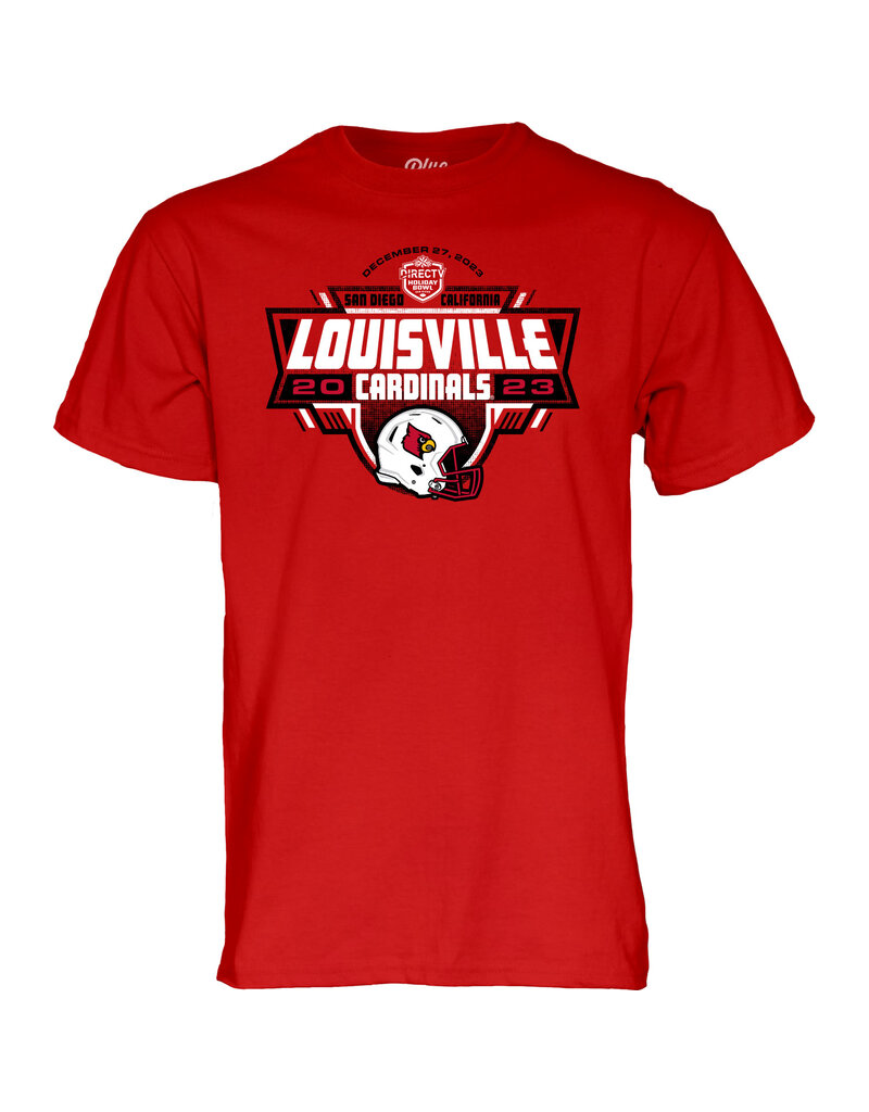 BLUE 84 TEE, SS, HOLIDAY BOWL, RED, UL