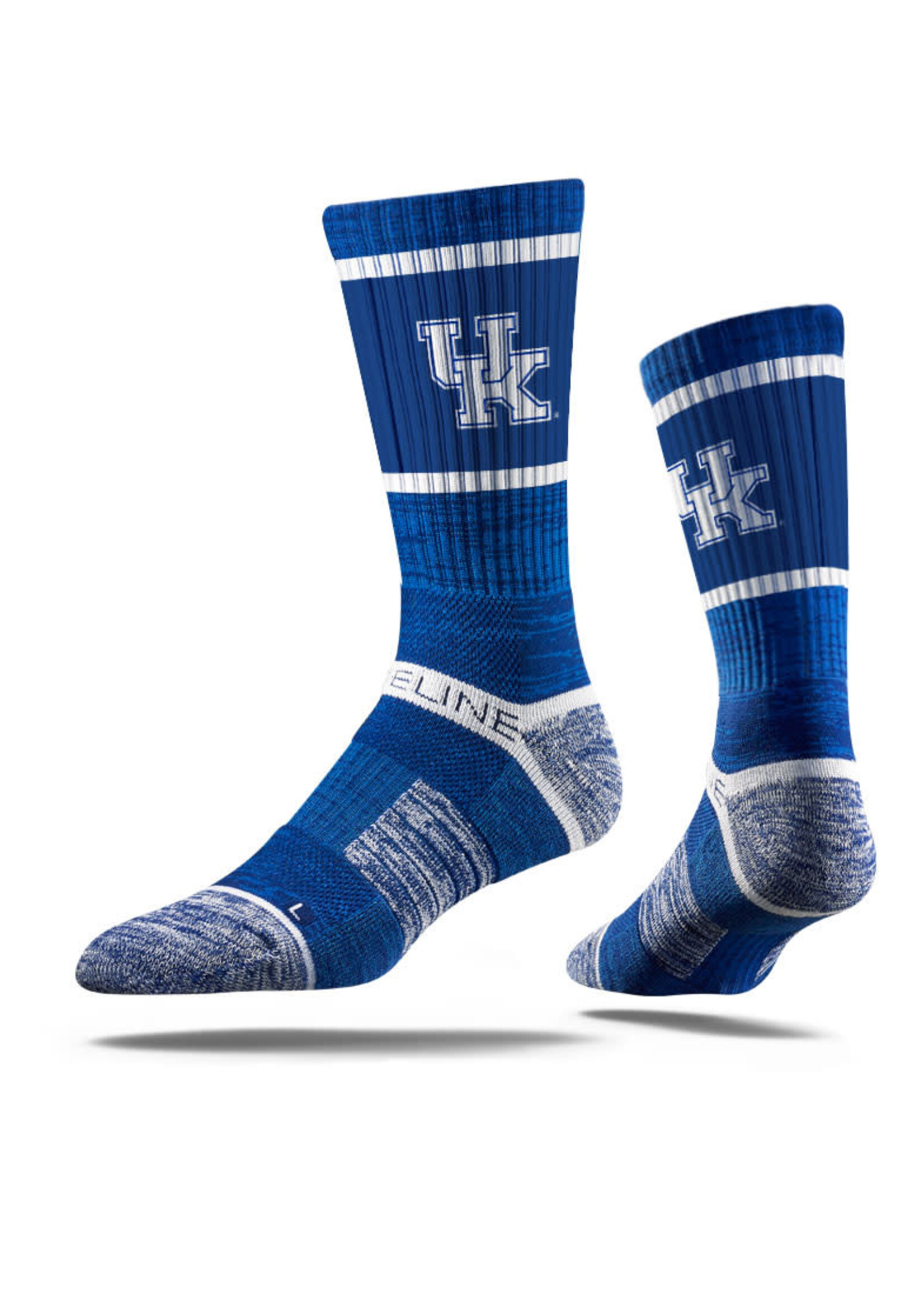 STRIDELINE SOCKS, PRIMARY LOGO, PREMIUM, ROYAL, UK