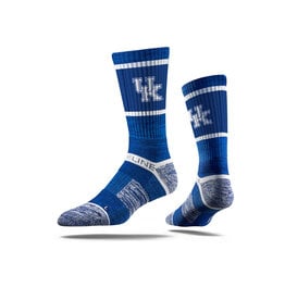 STRIDELINE SOCKS, PRIMARY LOGO, PREMIUM, ROYAL, UK