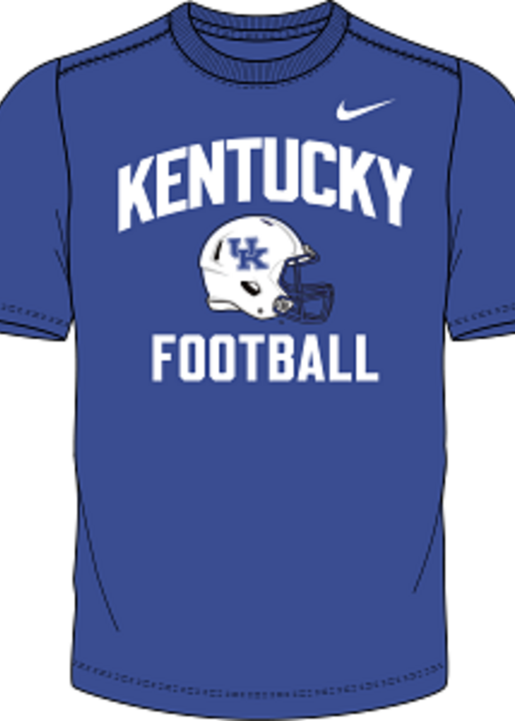 Nike Team Sports TEE, SS, NIKE, FOOTBALL, ROYAL, UK