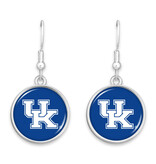 EARRINGS, LEAH, ROUND, LOGO, UK