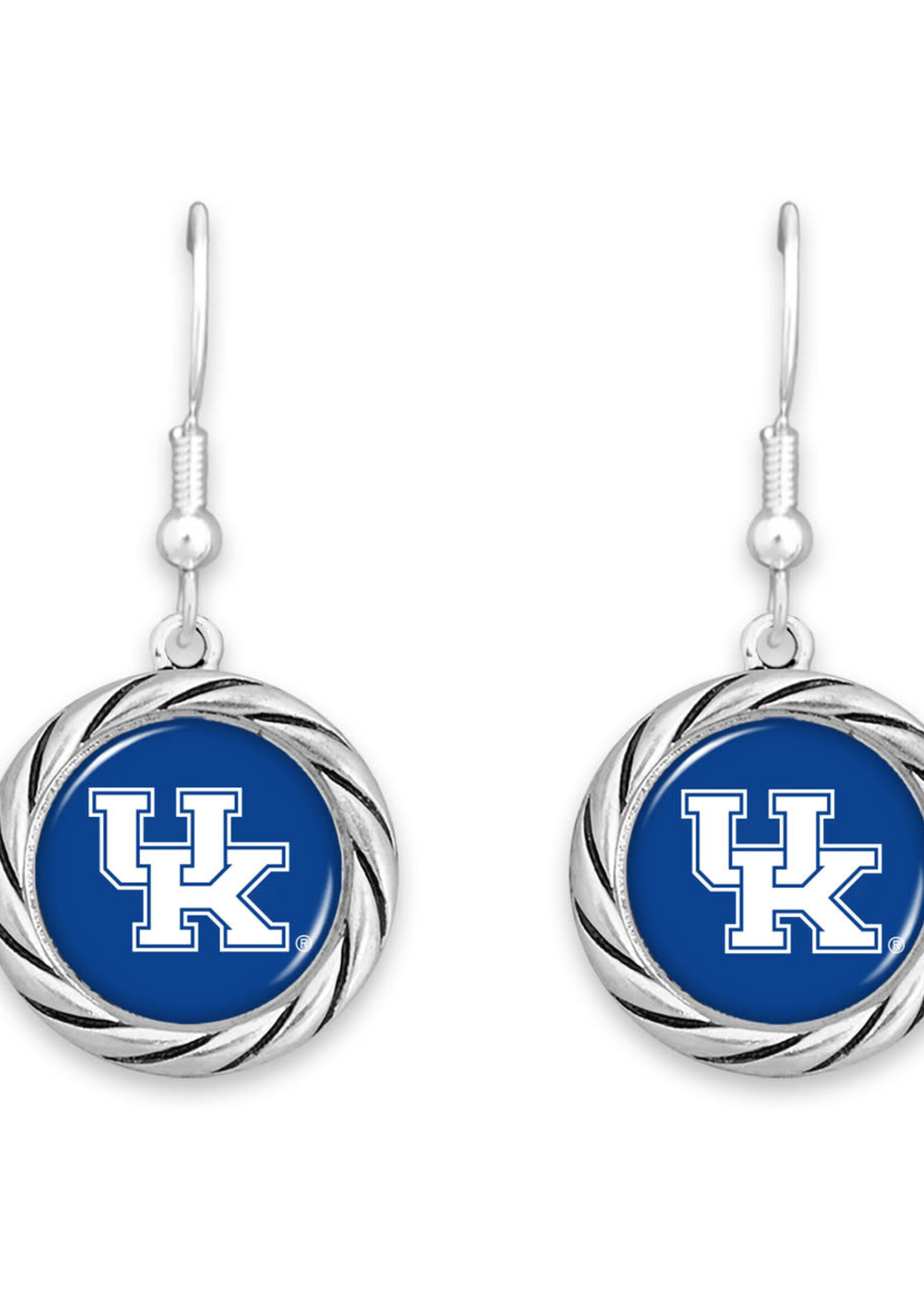 EARRINGS, TWISTED ROPE, UK