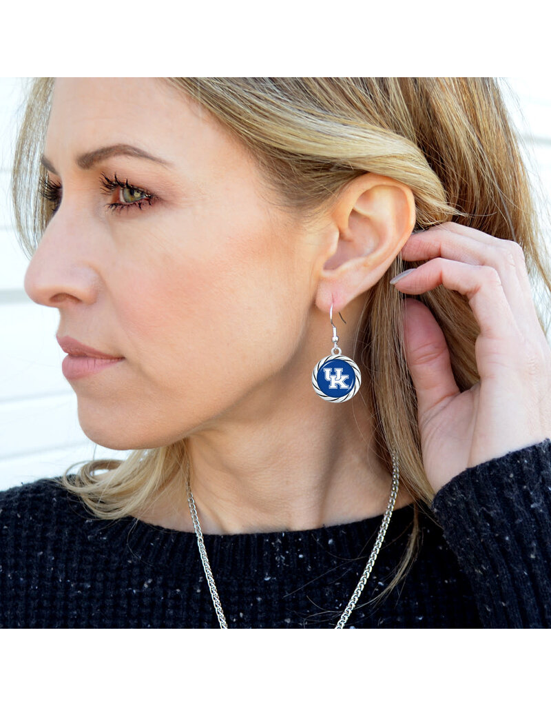 EARRINGS, TWISTED ROPE, UK