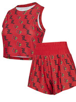 Concept Sports SET, TANK/SHORT, LADIES, RECORD, RED, UL