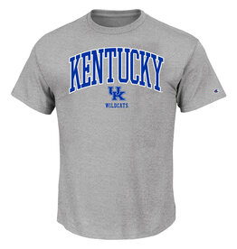 PROFILE TEE, SS, ARCHOVER LOGO, GRAY, UK