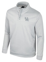 Colosseum Athletics PULLOVER, 1/4 SNAP FLEECE, GREY, UK