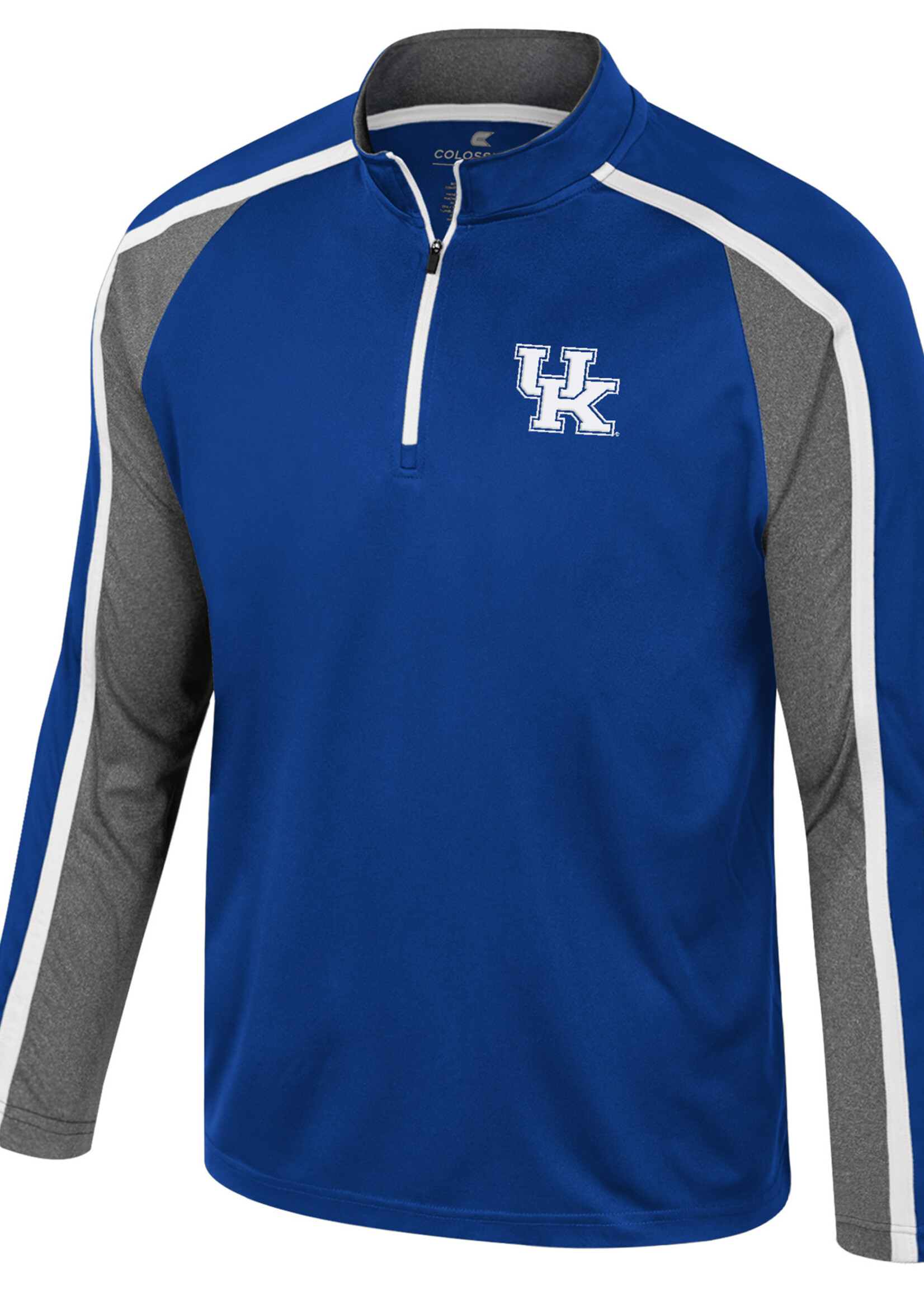 Colosseum Athletics PULLOVER, 1/4 ZIP, ONLINE, ROY/CHAR, UK