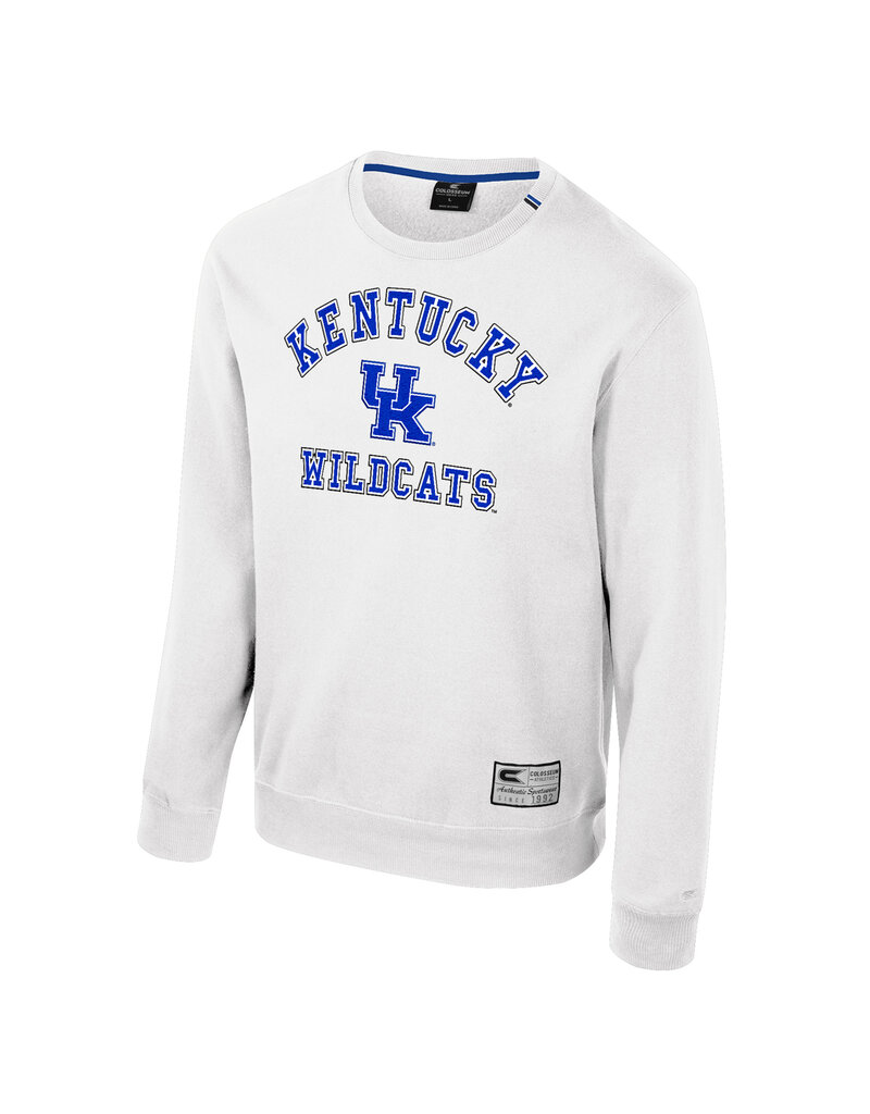 Colosseum Athletics CREW, ZION TEAM FLEECE, WHITE, UK