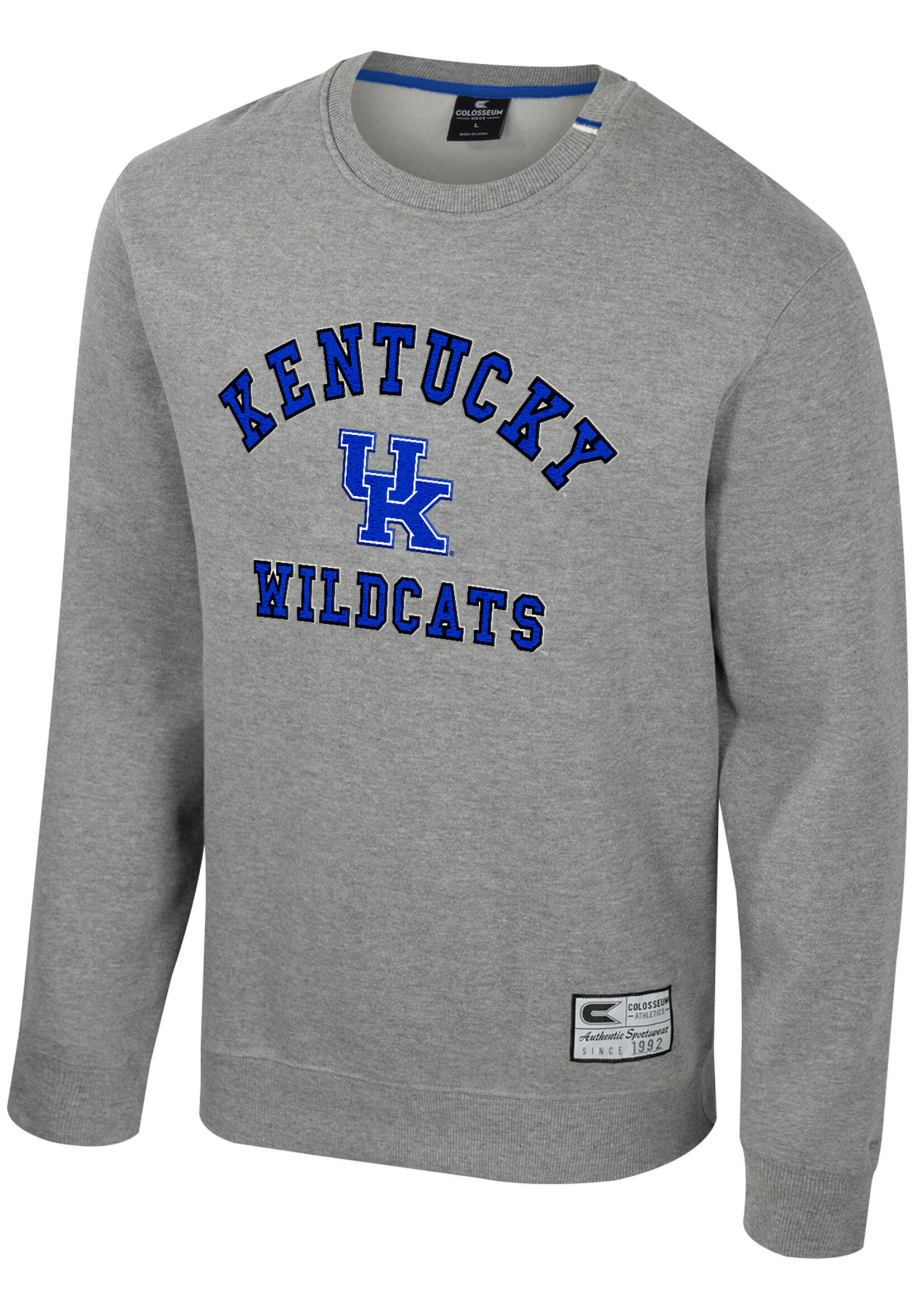 Colosseum Athletics CREW, ZION TEAM FLEECE, GRAY, UK