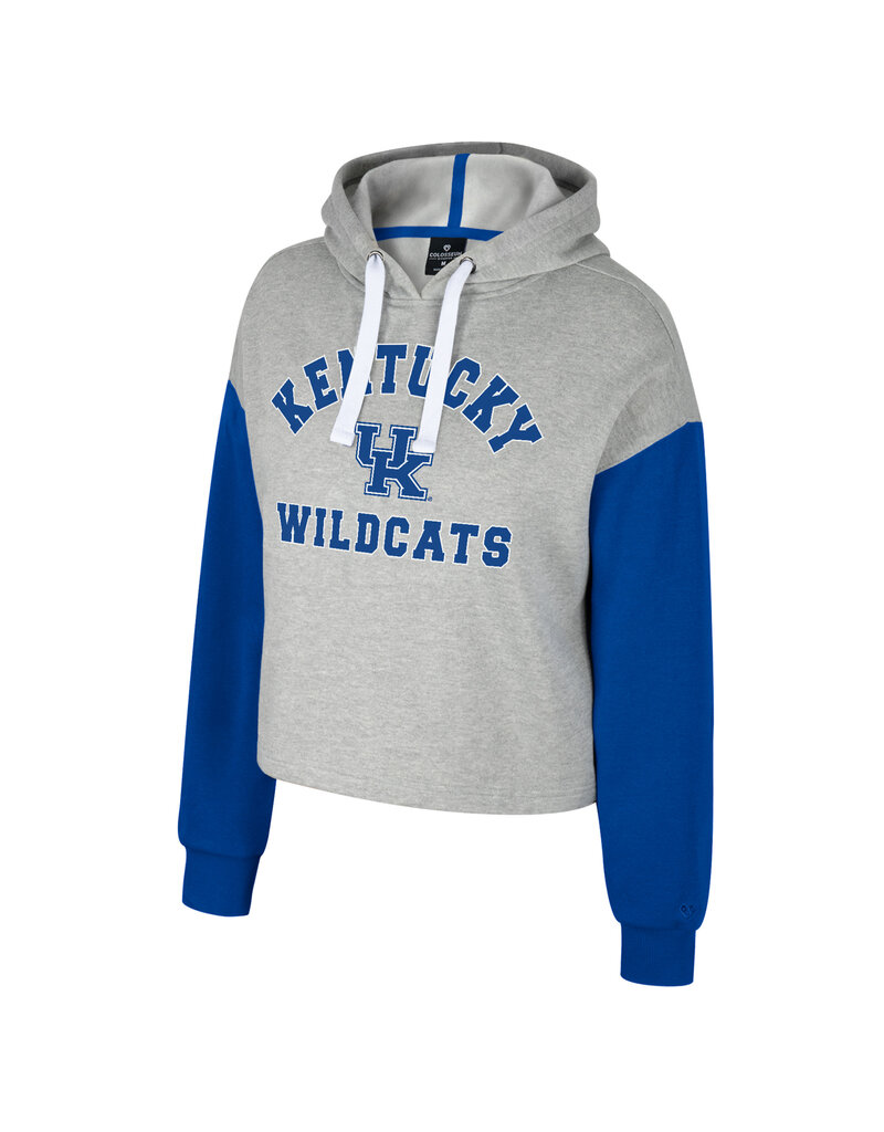 Colosseum Athletics HOODY, LADIES, SAGE, GREY/ROY,UK