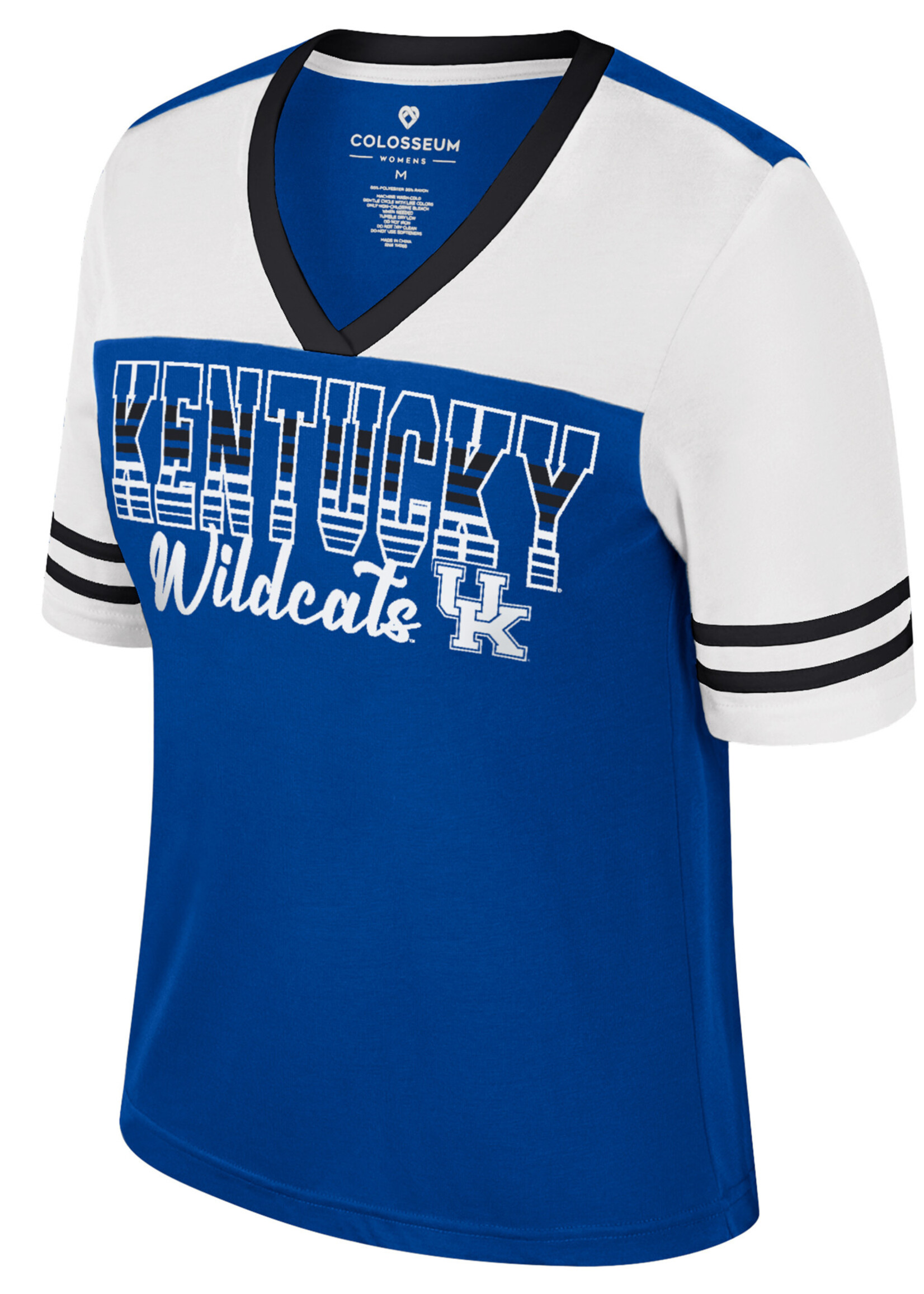 Colosseum Athletics TEE, SS, CROWN OF FIRE VNK, ROY/WHT,UK