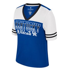 Colosseum Athletics TEE, SS, CROWN OF FIRE VNK, ROY/WHT,UK