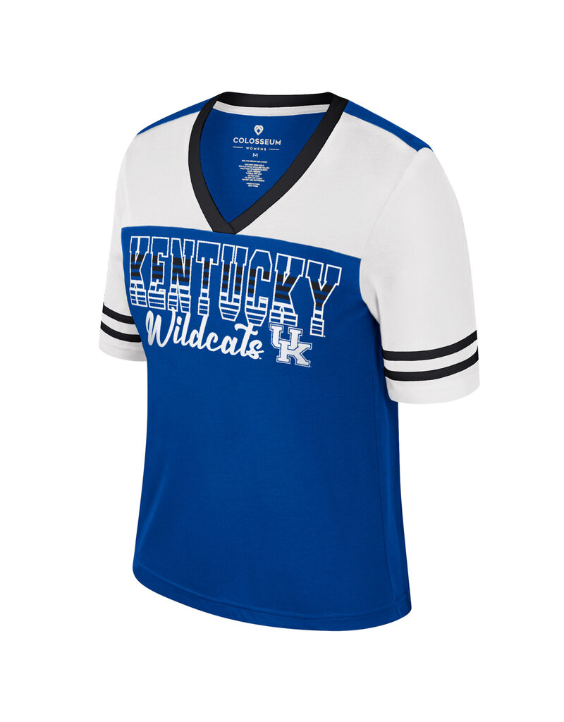 Colosseum Athletics TEE, SS, CROWN OF FIRE VNK, ROY/WHT,UK