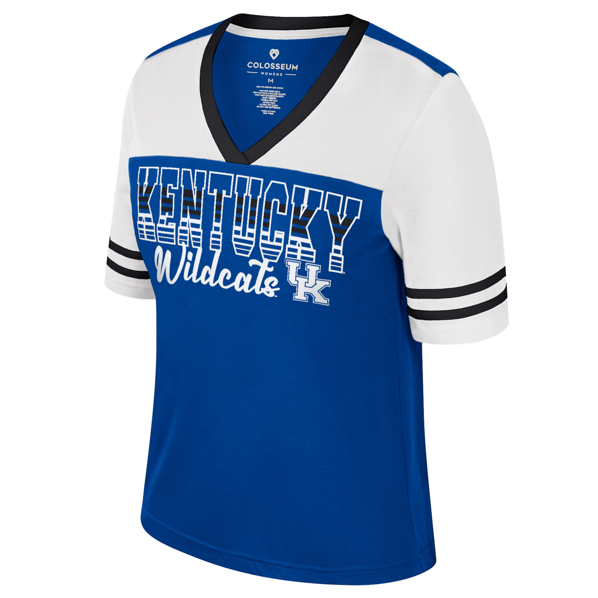 TEE, SS, CROWN OF FIRE VNK, ROY/WHT,UK JD Becker's UK & UofL Superstore